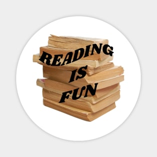 Reading is fun Magnet